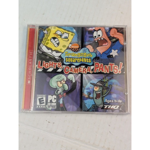 Other - SpongeBob‎ SquarePants Lights, Camera, Pants! THQ PC Game